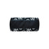 HEED NYC Classic Black & White Monogram Logo Boston Bag